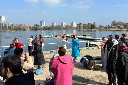 Photograph taken at a Swim Peeps social swim at the London West Reservoir Centre