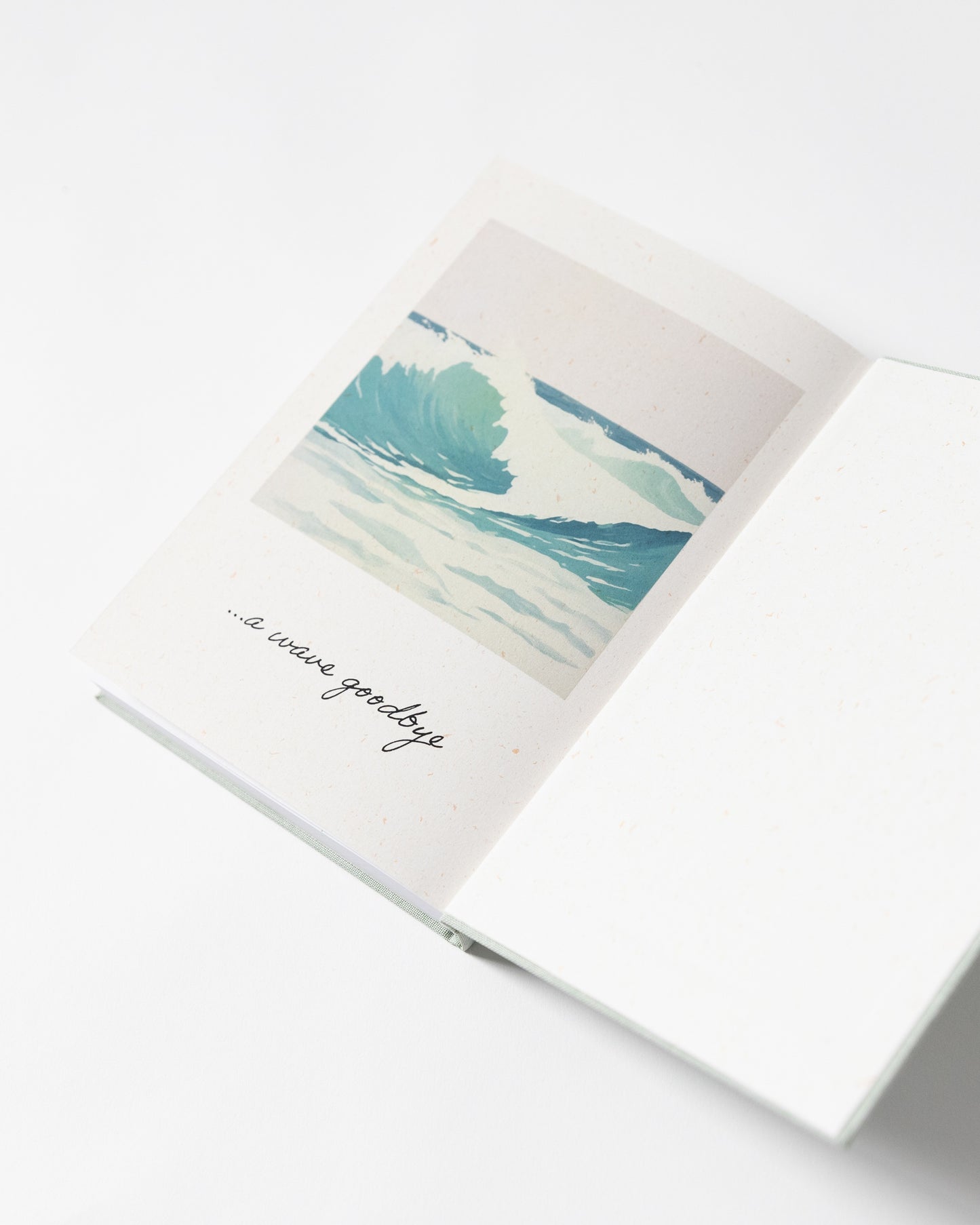 notebook green pastel inside back design